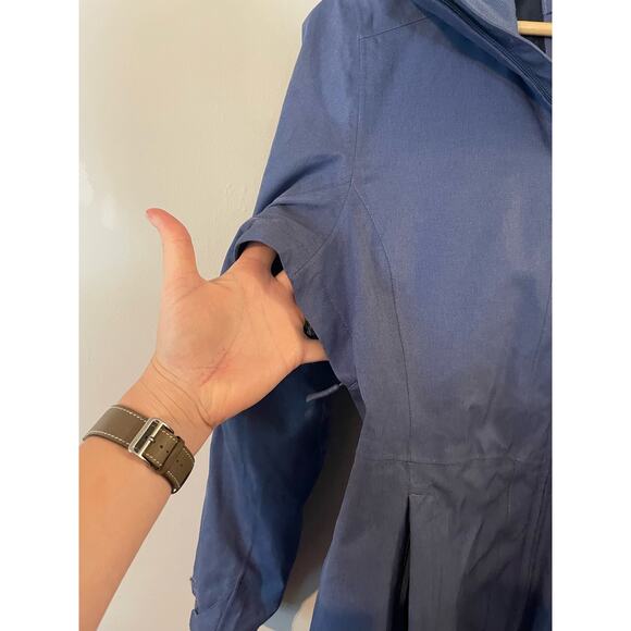 The North Face Thermoball Tri-Climate Blue Jacket Shell Vented Pockets Womens S - Picture 7 of 12